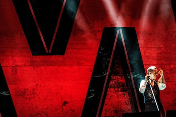 Lead singer Dave Gahan of