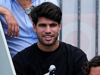 17/07/2026 Carlos Alcaraz.
El tenista español Carlos Alcaraz y la tenista estadounidense Serena Williams disputarán juntos el torneo de dobles mixto del US Open, último 'Grand Slam' de la temporada que supone el regreso a las pistas del murciano tras cuatro meses lesionado.
DEPORTES EUROPA ESPAÑA SOCIEDAD