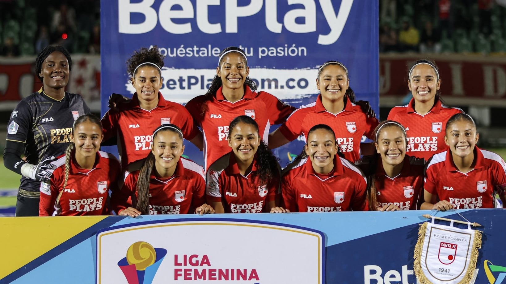Santa Fe viene de perder su tercera final consecutiva de Liga Femenina contra el Deportivo Cali - crédito Santa Fe Femenino