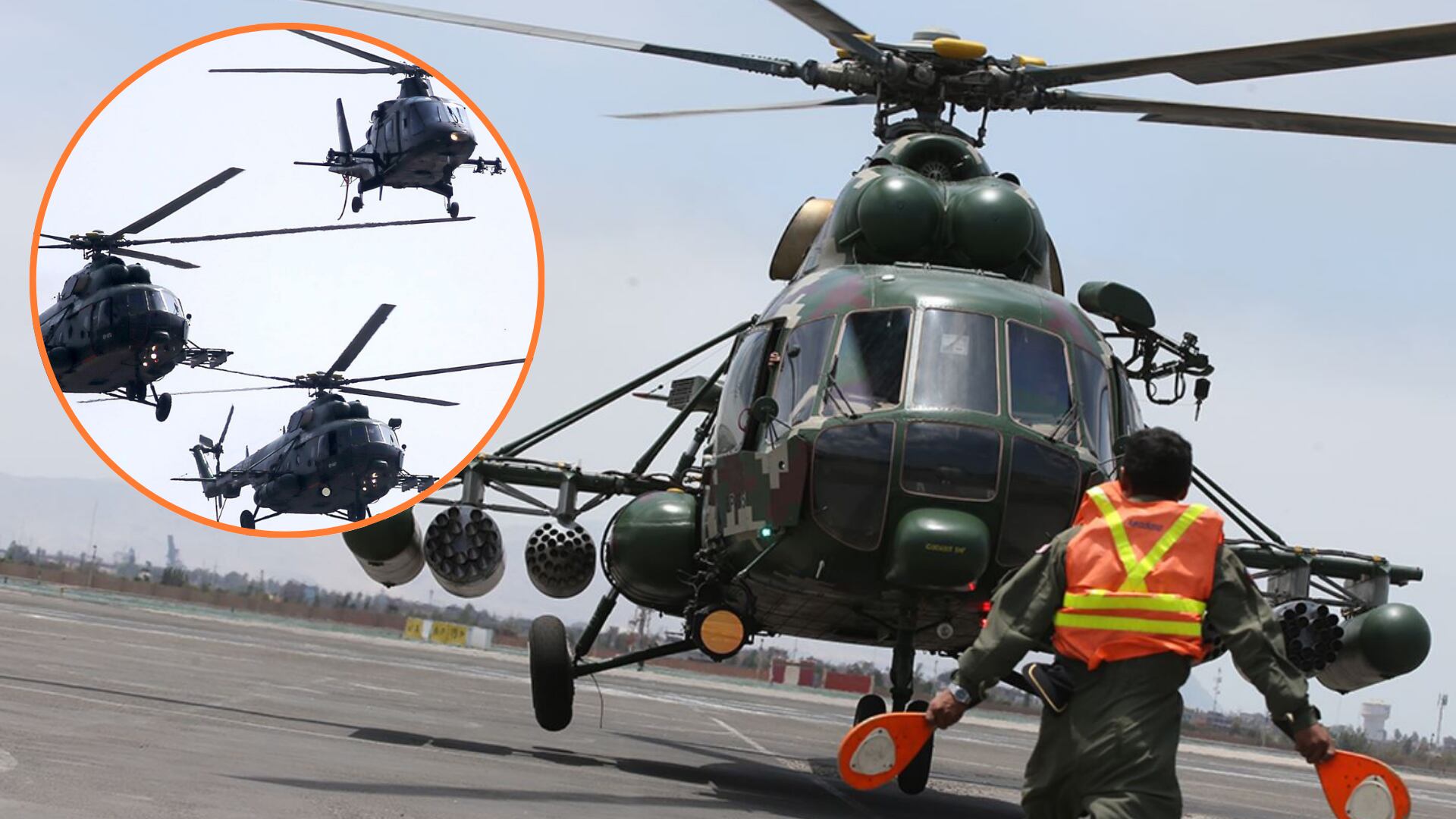 Perú es el tercer país de Sudamérica con la flota de helicópteros más grande. (Foto: Infobae Perú/Agencia Andina)