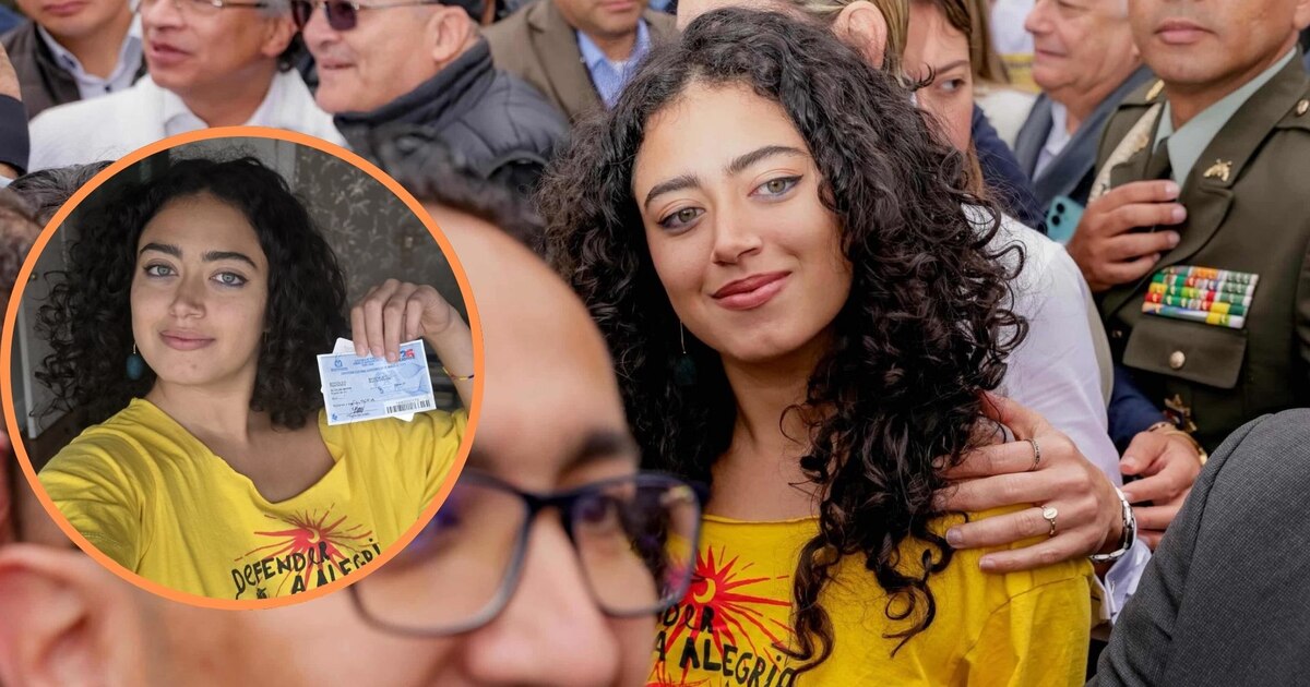Sofía Petro, hija de Gustavo Petro, presumió su certificado de votación del 8 de marzo: “Defender la alegría” - Infobae