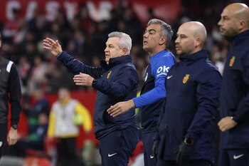 Javier Aguirre. Foto: @RCD_Mallorca