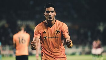 El futbolista mexicano Raúl Jiménez