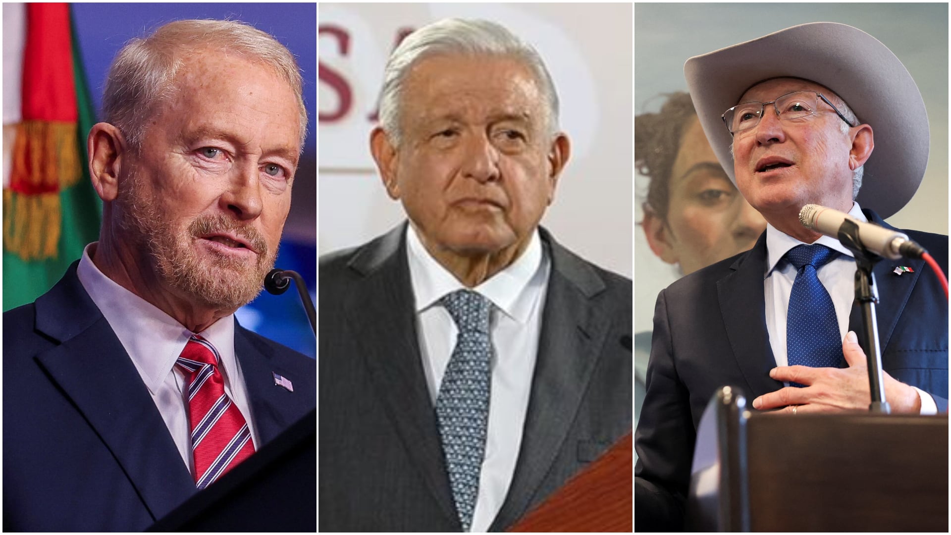 López Obrador hace un recuento de los embajadores de EEUU en México, excluye a Ken Salazar y Ronald Johnson. (Foto: REUTERS/Raquel Cunha/Presidencia/REUTERS/Raquel Cunha)