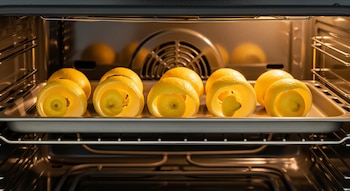 Colocar cáscaras de limón en