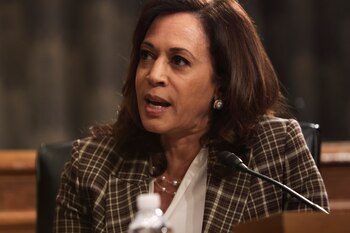 La senadora por California Kamala