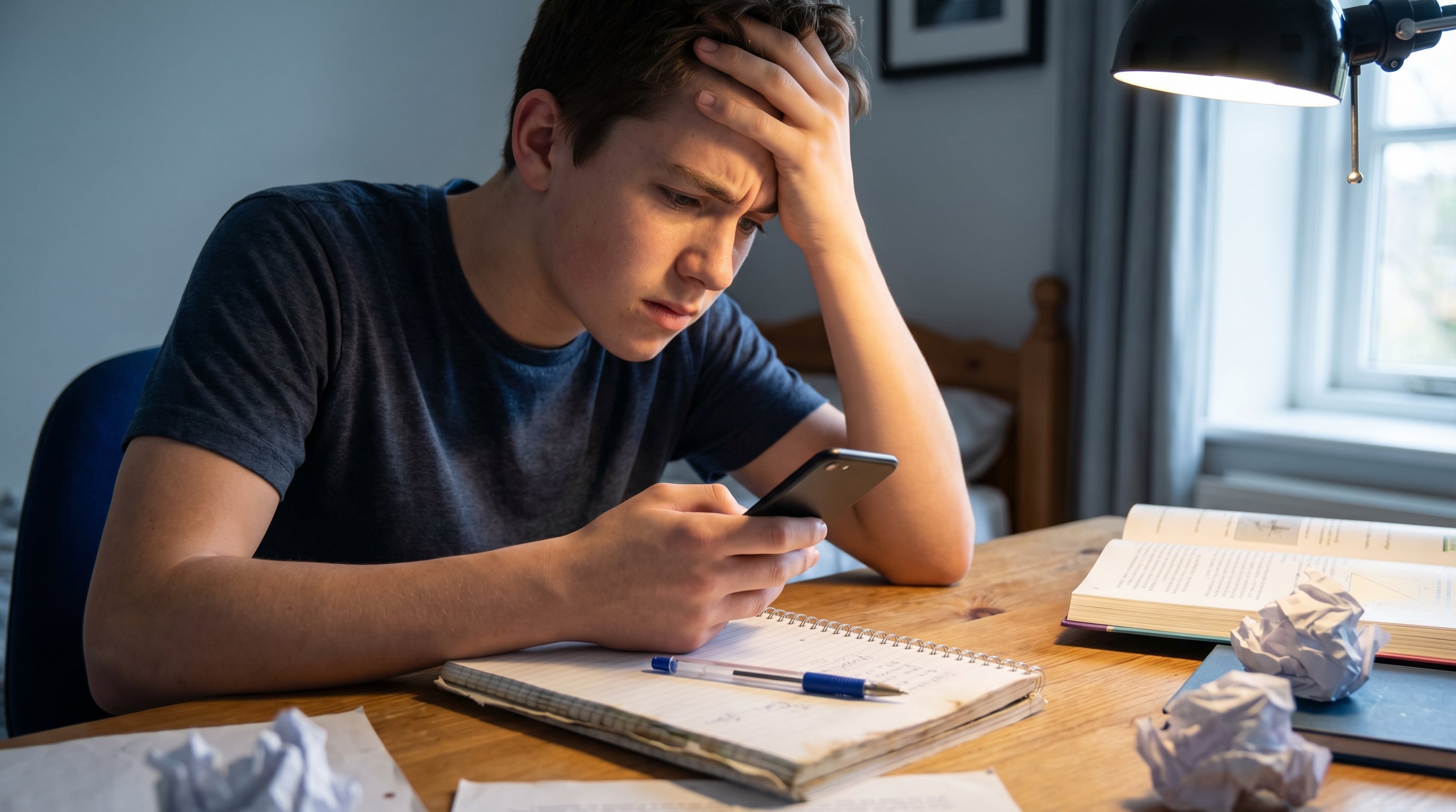 La procrastinación implica postergar tareas importantes por dificultades en la regulación emocional y no por mala gestión del tiempo (Imagen Ilustrativa Infobae)