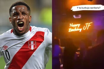 Jefferson Farfán arma fiestaza por