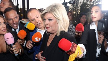 Terelu Campos a la iglesia