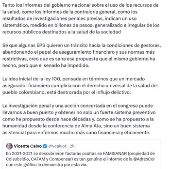 Según Petro, quienes se oponen