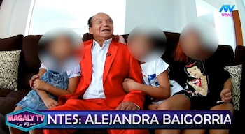 Melcochita ofrece mil soles y Monserrat exige 20 mil para sus hijas. Captura: Magaly TV La Firme.