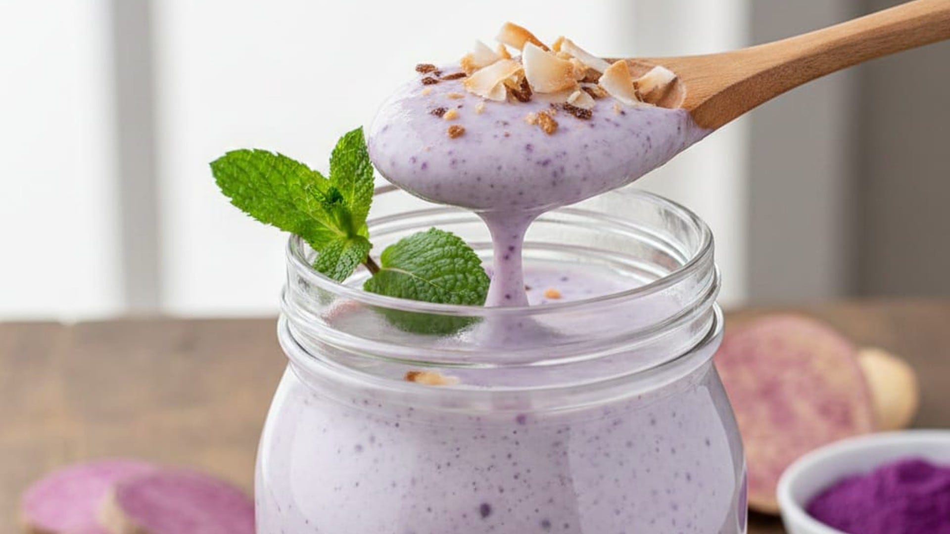 Kéfir de taro, opción natural para mejorar la digestión y la energía. Foto: (Gemini IA)