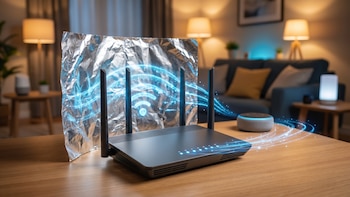 Qué pasa si colocas papel aluminio debajo del módem WiFi y por qué este truco se volvió popular