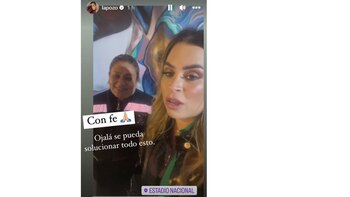 Hija de Gisela Valcárcel espero