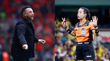 Katía Itzel García y el Turco Mohamed chocan de nuevo tras encontronazo en el Estadio Nemesio Diez