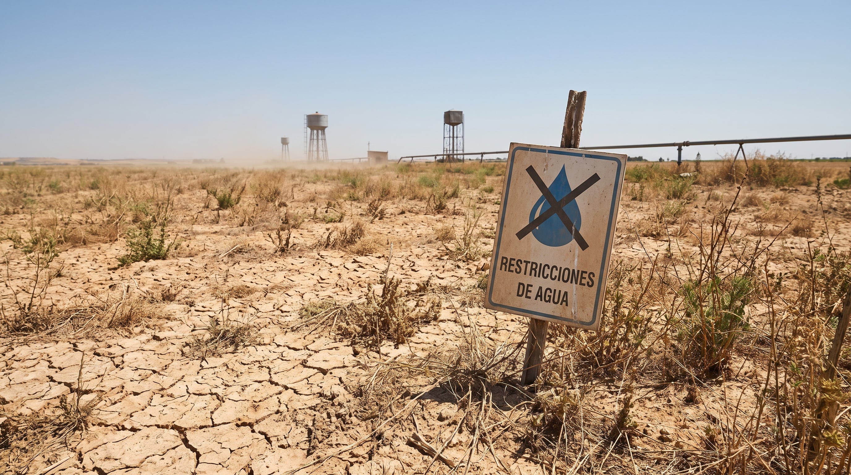 Crisis climática en Europa: el calor extremo provoca sequía y pone en riesgo el suministro de agua