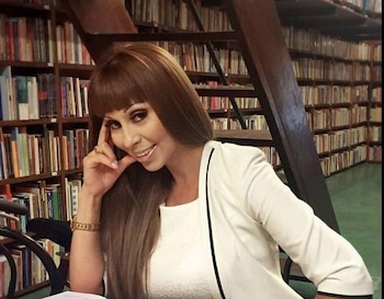 Lejos de los escándalos: Maribel Velarde ha encontrado un nuevo camino en el Derecho.
(Facebook: Maribel Velarde)