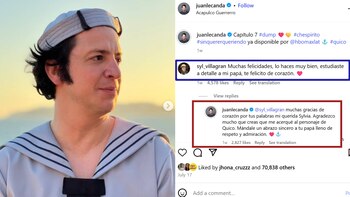 Juan Lencada agradeció las palabras