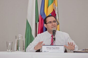 Diego Agudelo, alcalde de Girardota.