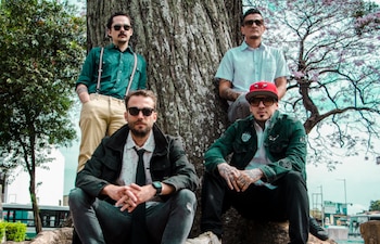 La banda costarricense compartirá escenario con la agrupación peruana Laguna Pai durante dos de sus presentaciones en Buenos Aires. Crédito: Redes sociales