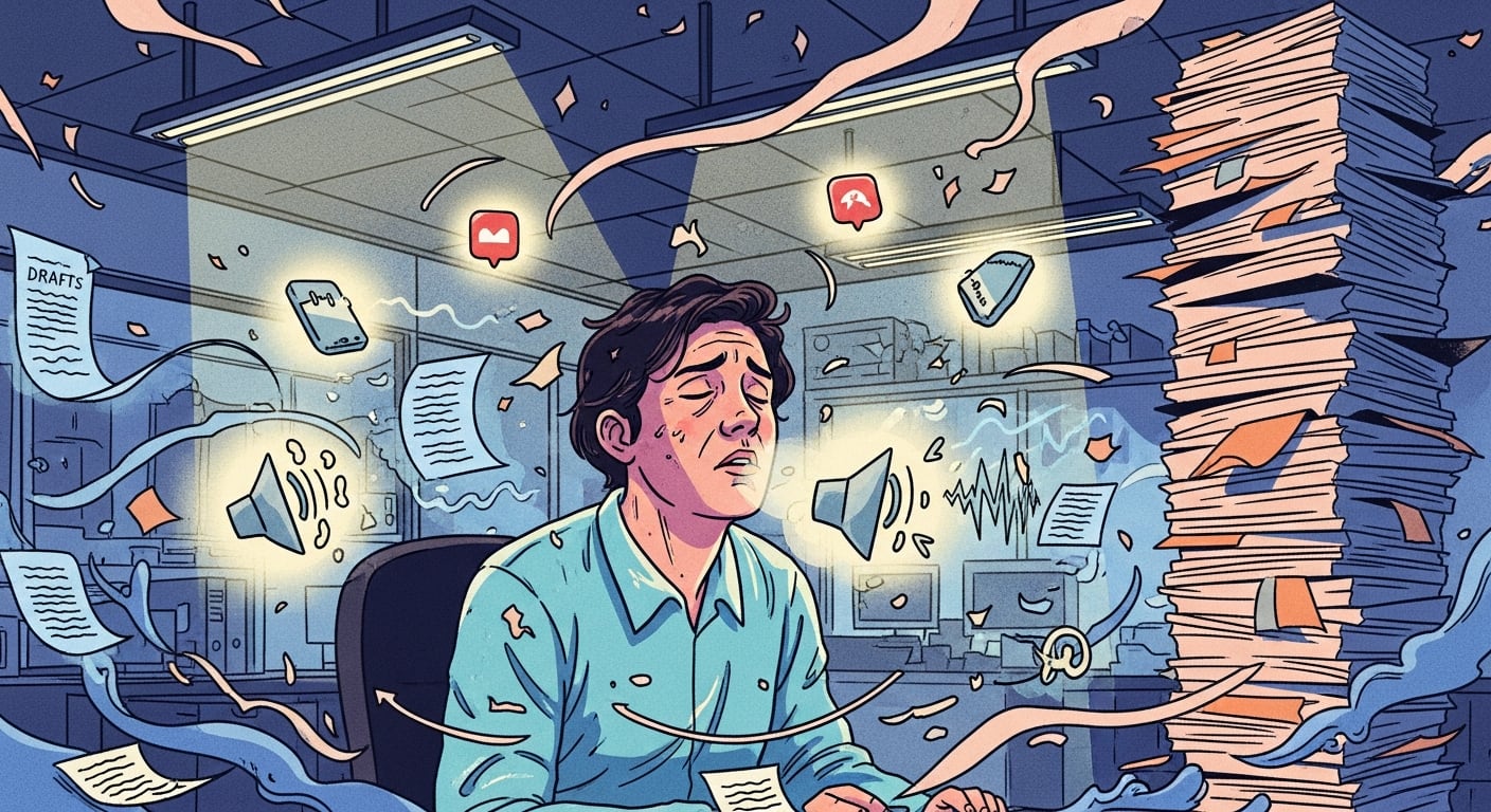 Los factores de estrés invisibles en la vida cotidiana afectan el organismo de forma acumulativa y pueden alterar la salud general (Imagen Ilustrativa Infobae)