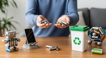 Las pilas pueden ser reutilizadas