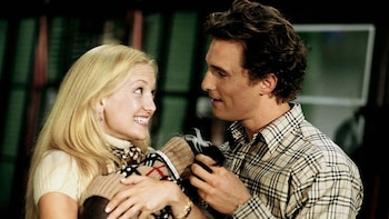 Kate Hudson y Matthew McConaughey en 'Cómo perder a un chico en 10 días', icónica comedia romántica del año 2003