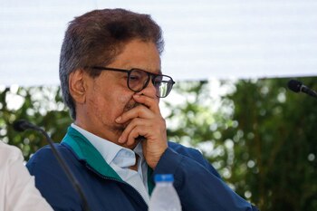 Iván Márquez, comandante de la