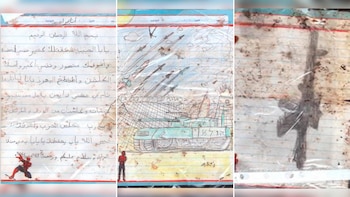 Israel hizo pública una carta del hijo del terrorista Yahya Sinwar en la que expresa su deseo: “Quiero disparar contra judíos”