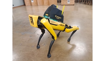 Este robot en forma de