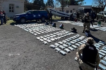 Se secuestraron alrededor de 500 klilos de cocaína (Foto: PNA)