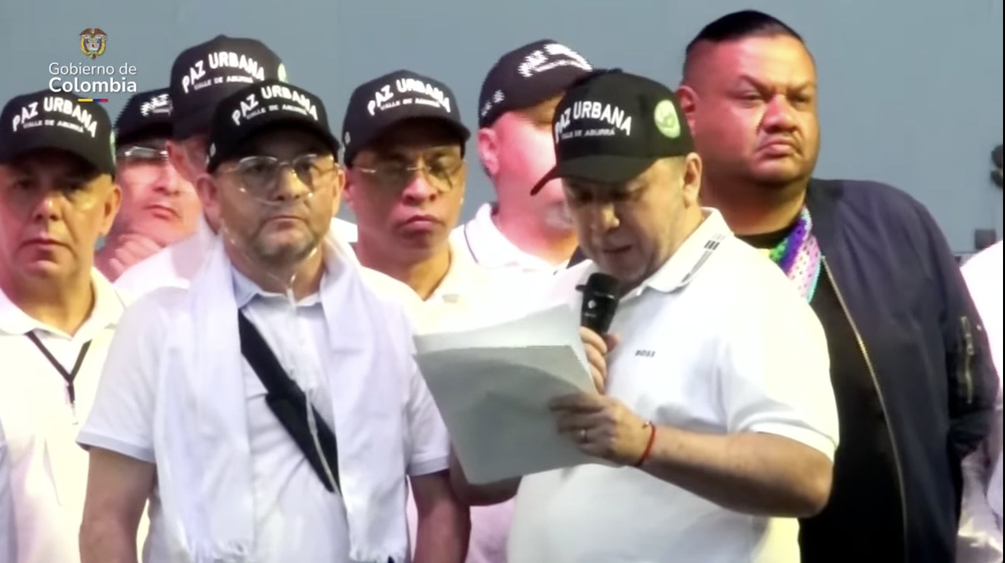 Alias Vallejo lideró varias estructuras criminales en Medellín y el Valle de Aburrá, vinculado a homicidios, extorsión, tráfico de armas y lavado de activos. - crédito captura de video presidencia