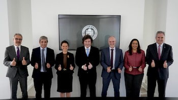 Milei recibió en Olivos a las autoridades del Banco Mundial tras la concesión de la garantía por USD 2.000 millones