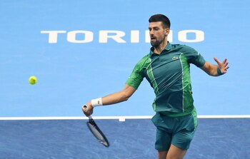 El tenista serbio Novak Djokovic