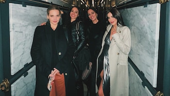 El reencuentro de las actrices