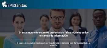 EPS Sanitas no ha podido