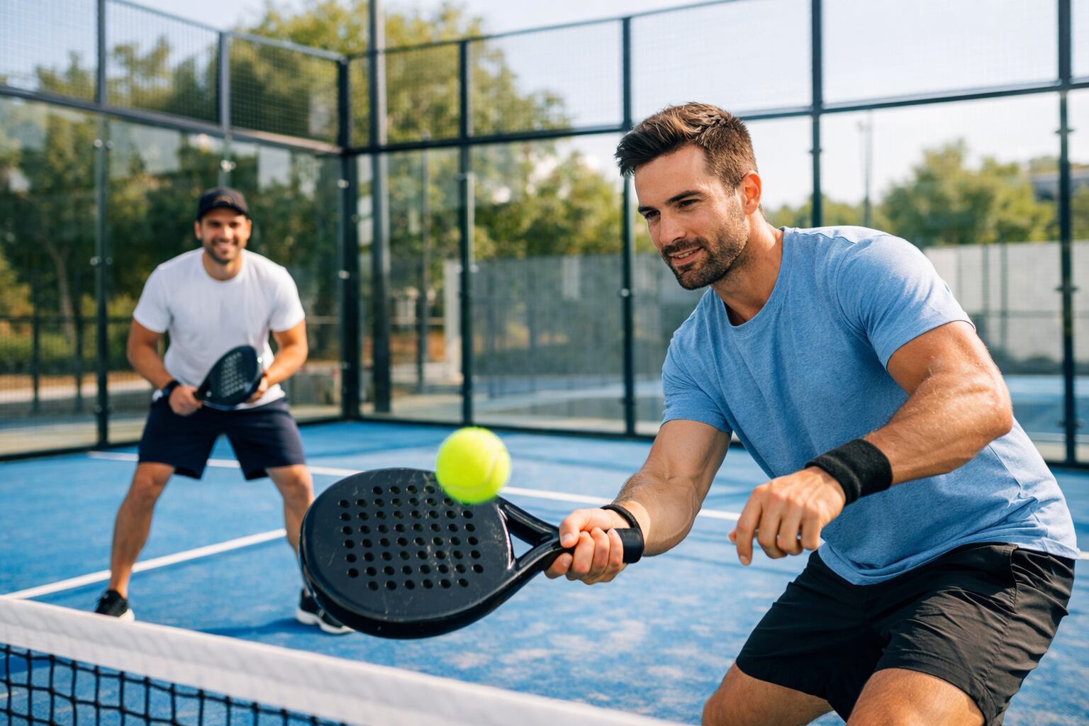 El pádel es un deporte en crecimiento a nivel nacional - crédito Imagen Ilustrativa Infobae