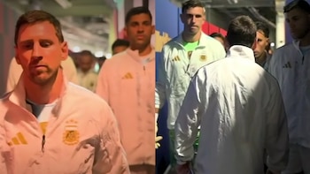 Dieron a conocer el video completo de la salida de Argentina antes de jugar la final del Mundial contra España