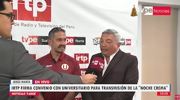 Franco Velazco, administrador de Universitario,