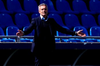 El entrenador del Elche, Fran