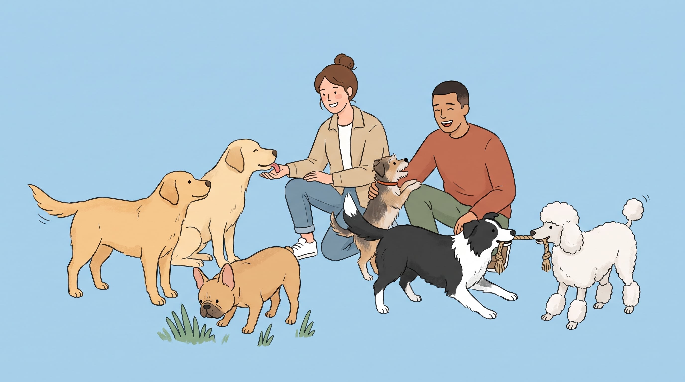 Cómo saber si un perro es sociable, según expertos en conducta animal