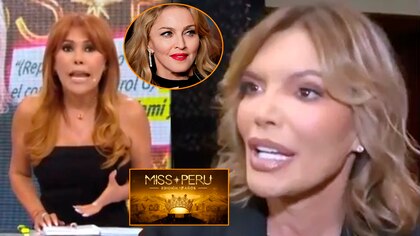 Magaly Medina arremete contra Jessica Newton por comparar show del Miss Perú con Madonna: “Te extralimitaste”