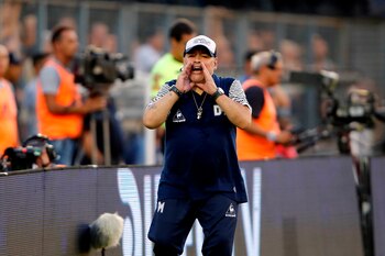 En la imagen, el argentino