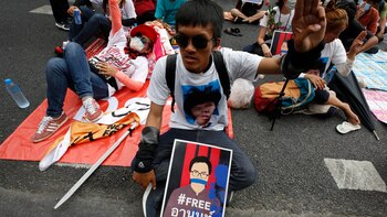 El líder de las protestas