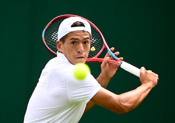 Sebastián Báez, Juan Manuel Cerúndolo, Camilo Ugo Carabelli, Thiago Tirante y Marco Trungelliti quedaron eliminados en sus respectivos debuts (Crédito: REUTERS/Toby Melville)