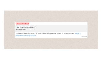 En algunas ocasiones, WhatsApp muestra