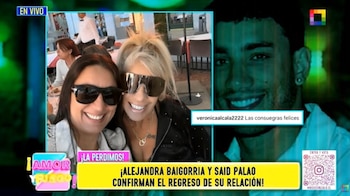 Rodrigo González arremete contra Said Palao y sorprende con fuerte mensaje a Ale Baigorria. Captura: Amor y Fuego.