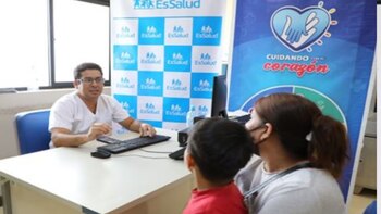 El pequeño se encuentra en