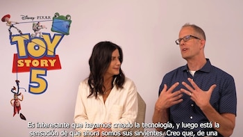 Pete Docter presenta 'Toy Story 5': "Nosotros creamos tecnología y hay la sensación de que ahora somos esclavos de ella"