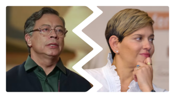 La separación entre Gustavo Petro